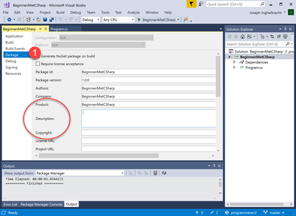 Assembly Info BeginnenMetCSharp